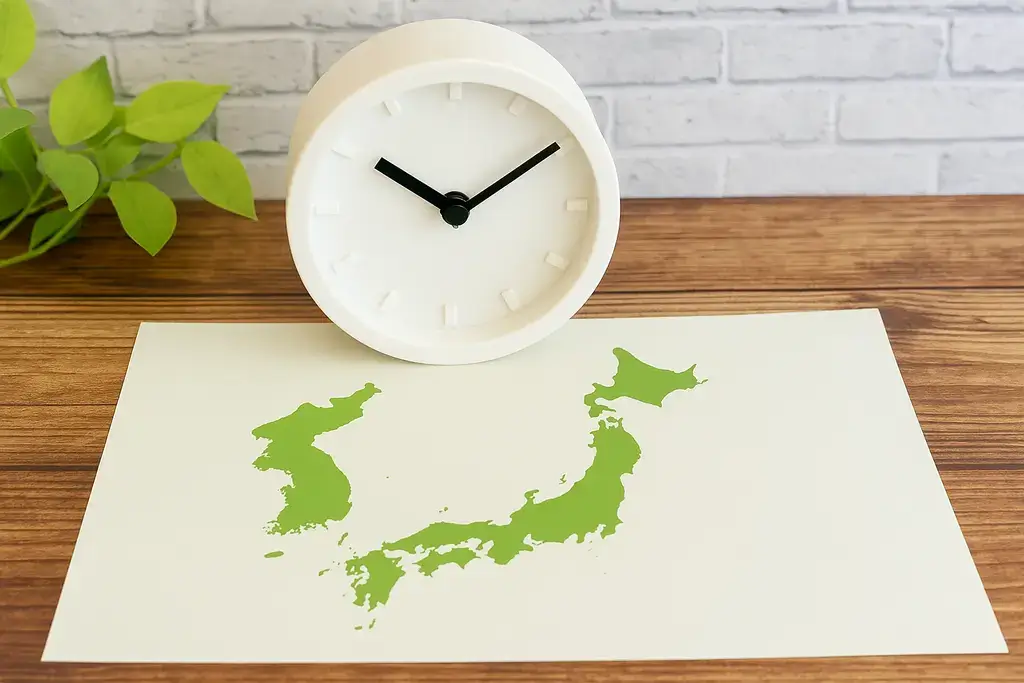 한국과 일본의 시차